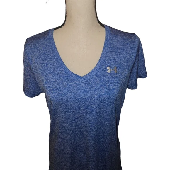 Under Armour Women's Blue Performance Top - Picture 4 of 10